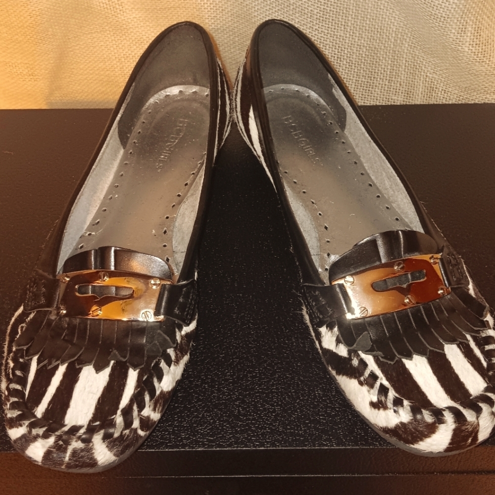 Zebra Print BCB Girls flats